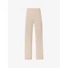 Sweaty Betty Womens At Ease Wide-leg Modal-jersey Trousers Dusk Beige Xs In Neutral