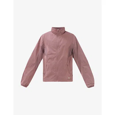 Sweaty Betty Womens Duskberrypurple Breathe Easy Track Nylon Jacket
