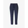 Sweaty Betty Womens Navy Blue Explorer Side-stripe 25' Stretch-woven Trousers In Navy Blue