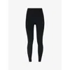 Sweaty Betty Womens Black High-rise Sweat-wicking Modal-blend Leggings In Black