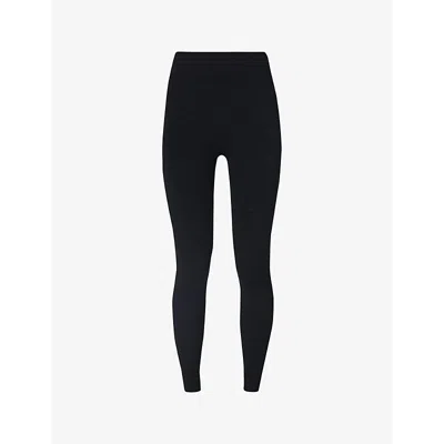 Sweaty Betty Womens Black High-rise Sweat-wicking Modal-blend Leggings