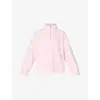 Sweaty Betty Womens Frost Pink Plush Half-zip Fleece Sweatshirt In Pink