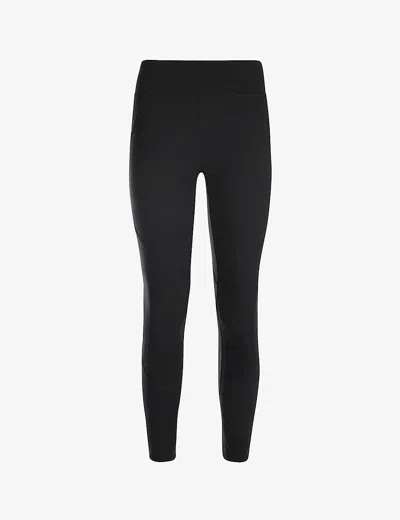Sweaty Betty Womens Black Power 7/8 High-rise Stretch-jersey Leggings