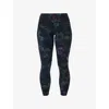 Sweaty Betty Womens  Power Canopy-print Workout Stretch-woven Leggings In Black Canopy Print