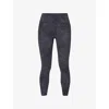 Sweaty Betty Womens Black Reflective Power Reflective Gym Leggings In Black