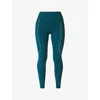 Sweaty Betty Womens Therma Boost Recycled Polyester-blend Running Leggings Deep Green In Deep Green
