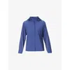 Sweaty Betty Womens Indigo Blue Ultra Performance Slim-fit Shell Jacket In Indigo Blue