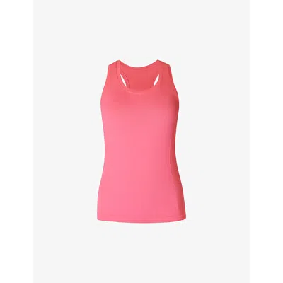 Sweaty Betty Seamless Stripe Tank In Pink