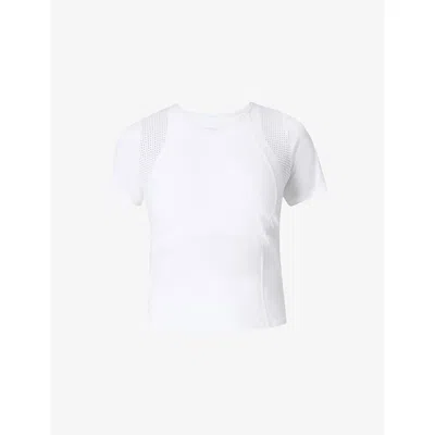 Sweaty Betty Womens Pro Racket Power Stretch-woven T-shirt White Xxs
