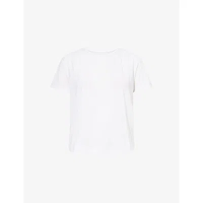 Sweaty Betty Womens Relaxed-fit Breathe Easy Stretch-jersey Top White Xs In White