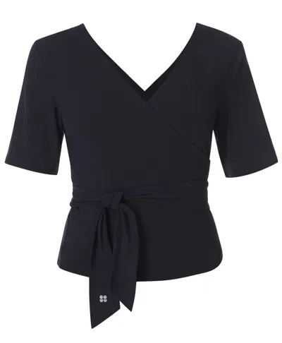 Sweaty Betty Soft Flow Studio Wear Your Way T-shirt In Black