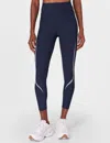 Sweaty Betty Zero Gravity 7/8 Illuminate Running Tight In Blue
