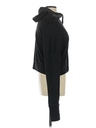 Pre-owned Sweaty Betty Zip Up Hoodie In Black