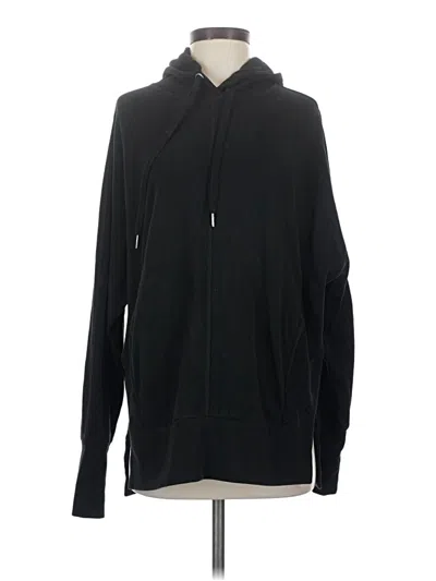 Pre-owned Sweaty Betty Zip Up Hoodie In Black
