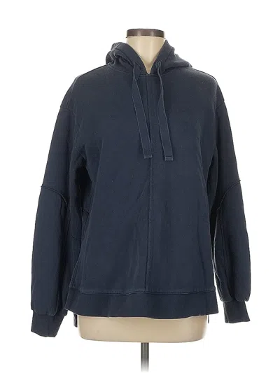 Pre-owned Sweaty Betty Zip Up Hoodie In Blue