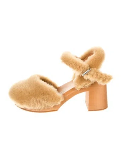 Pre-owned Swedish Hasbeens Sandals In Brown