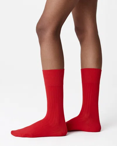 Swedish Stockings 2-pack Edna Cotton Socks In Rouge