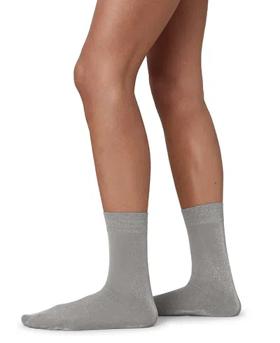 Swedish Stockings 2-pack Ines Shimmery Socks In Blue