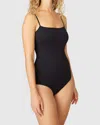 Swedish Stockings Barbro Rib Body In Black