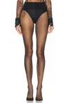 Swedish Stockings Beata Seamless Tights In Black
