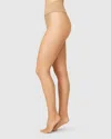 Swedish Stockings Beata Seamless Tights In Brown