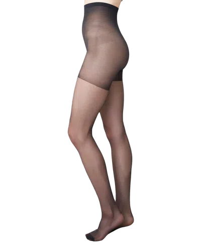 Swedish Stockings Tuva Sculpting Tights In Black