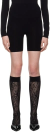 Swedish Stockings Black Livia Shaping Shorts In Black