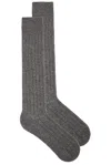 Swedish Stockings Bodil Chunky Knee High Socks In Gray