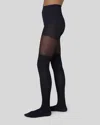 Swedish Stockings Dagmar Over-knee Tights In Black