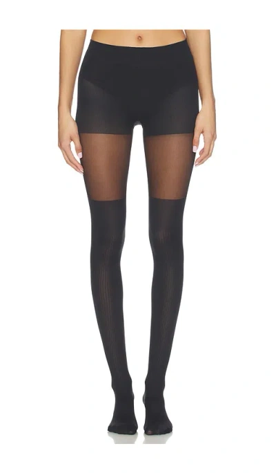 Swedish Stockings Dagmar Over The Knee Tights In Black