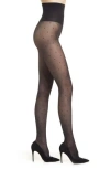 Swedish Stockings Doris Dot Tights In Black
