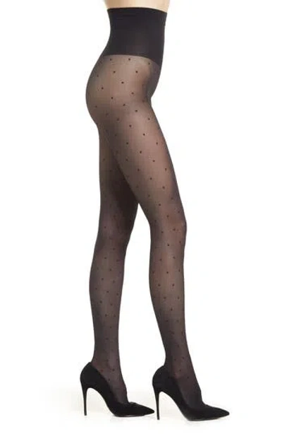 Swedish Stockings Doris Dots Tights In Black