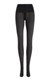 Swedish Stockings Doris Dots Tights In Black