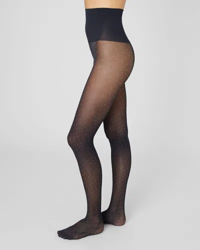 Swedish Stockings Eira Petite Dots Tights In Black