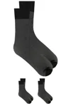 Swedish Stockings Elin Premium Knee High 2-pack Socks In Black