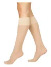Swedish Stockings 2-pack Elin Premium Knee-highs In Neutral