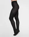 Swedish Stockings Ylva Fishbone Wool Tights In Black