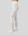 Swedish Stockings Geri Glossy Tights In White