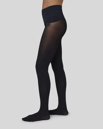 Swedish Stockings Hanna Premium Seamless Tights In Black