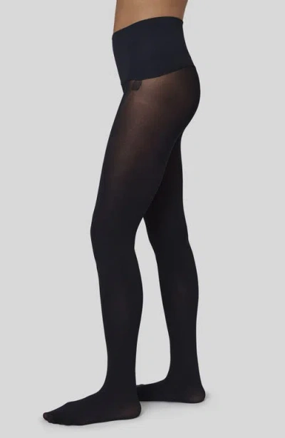 Swedish Stockings Hanna Seamless Tights In Black
