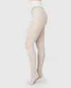 Swedish Stockings Ina Pointelle Tights In White