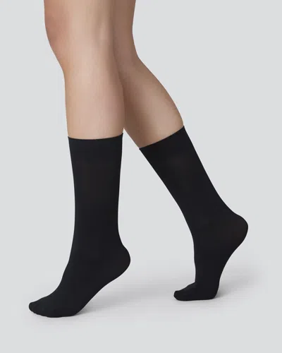 Swedish Stockings Ingrid Premium Socks In Black