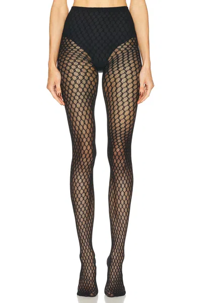 Swedish Stockings Laura Net Tights In Black