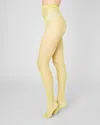 Swedish Stockings Lykke Net Tights In Green