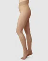 Swedish Stockings Malva Ladder Resistant Tights In Brown