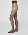 Swedish Stockings Mila Ruffle Tights In Black