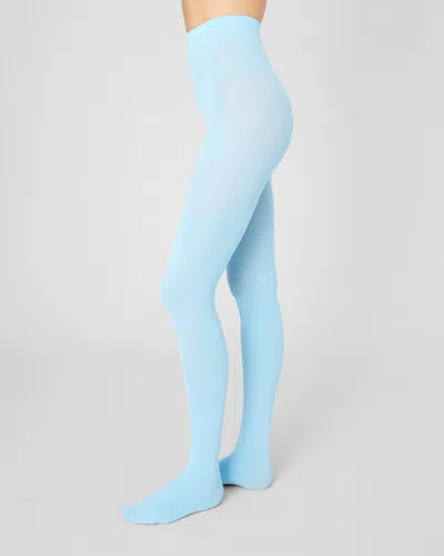 Swedish Stockings Olivia Premium Tights In Blue