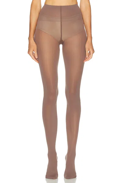 Swedish Stockings Olivia Premium Tights In Brown