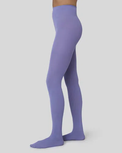 Swedish Stockings Olivia Premium Tights In Blue