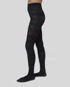 Swedish Stockings Rebecka Argyle Tights In Black